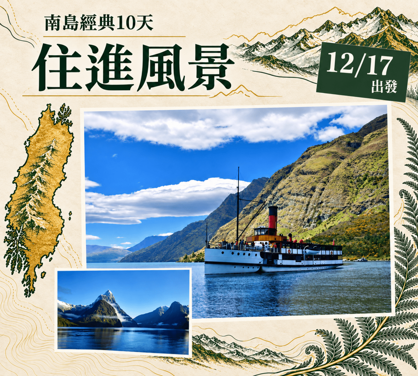 上順旅行社每週精選旅遊團行程 | 20261016